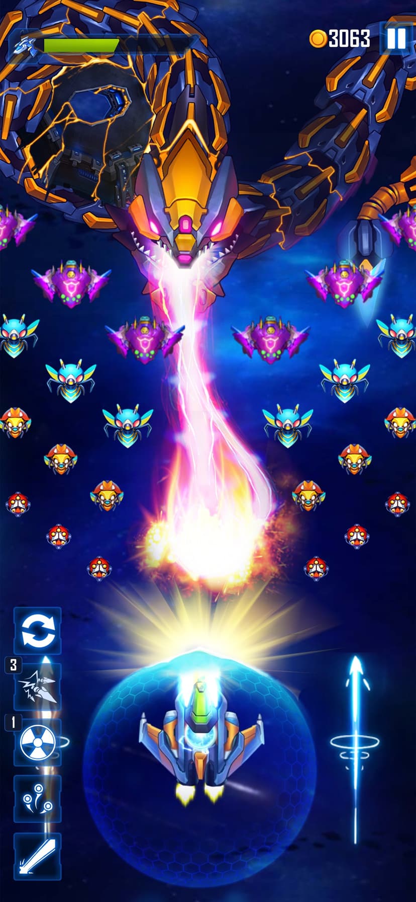 Wind Wings: Space Shooter screenshot 4 - screenshot
