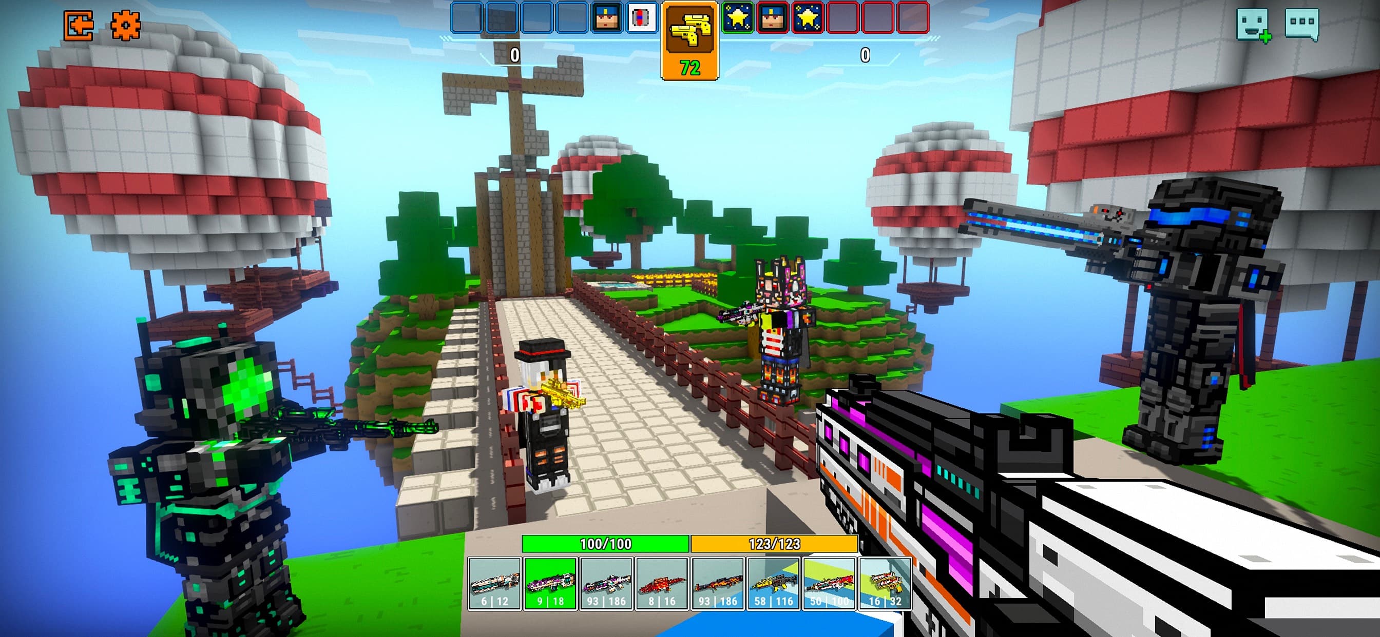 Cops N Robbers:Pixel Craft Gun screenshot 4 - screenshot