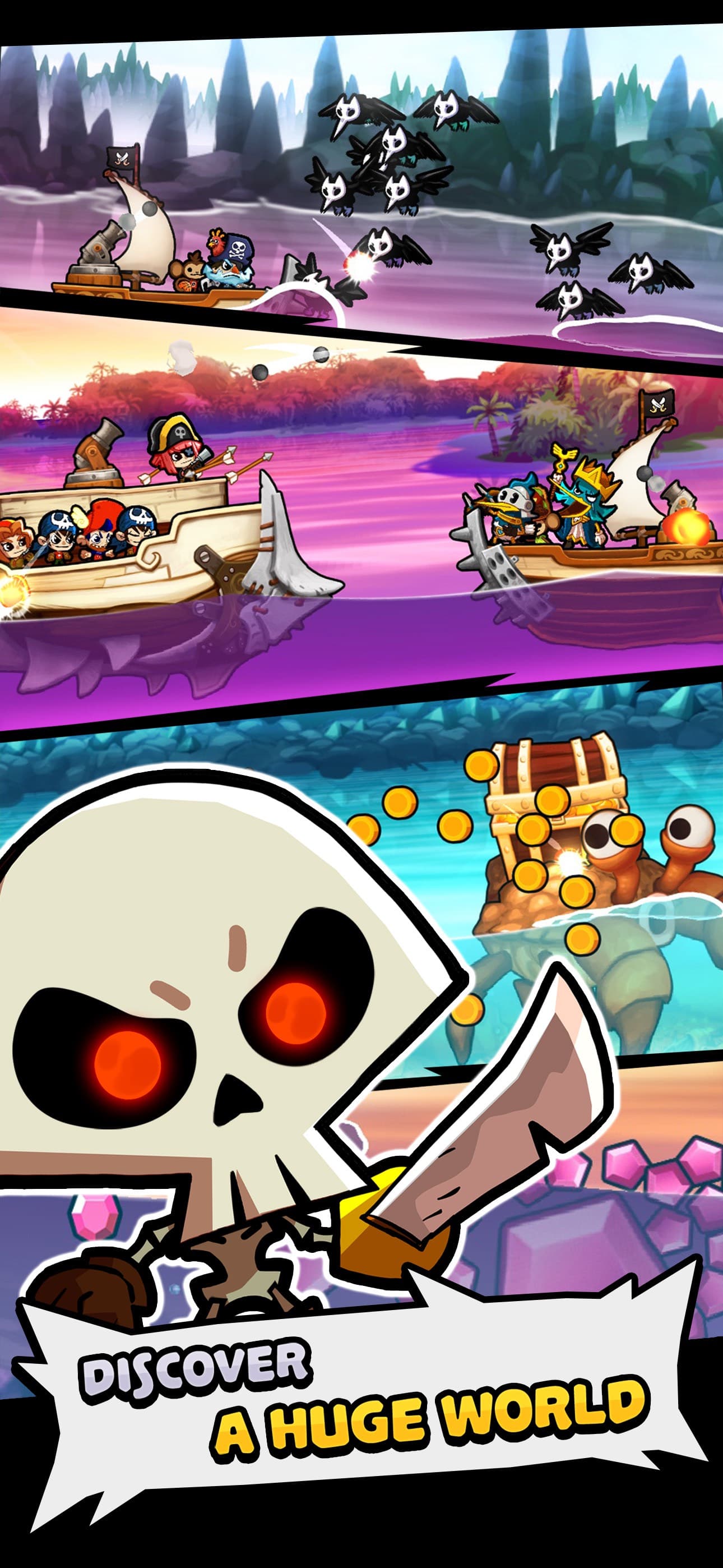 Bounty Bash: Idle Pirate RPG screenshot 5 - screenshot
