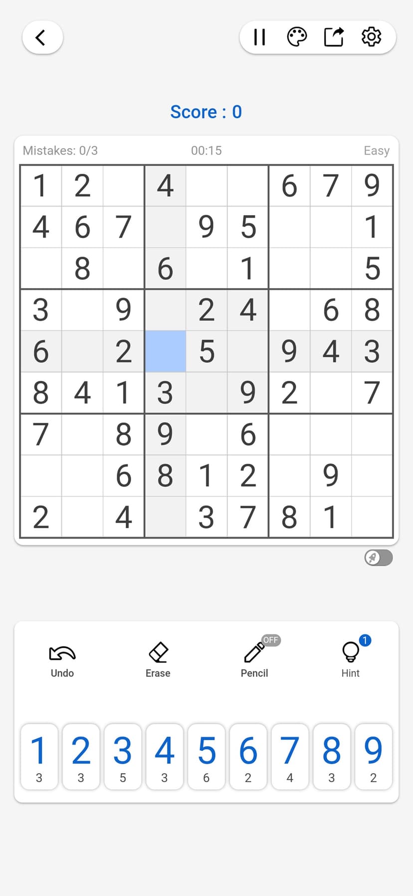 Sudoku - Number Brain Games screenshot 1 - screenshot