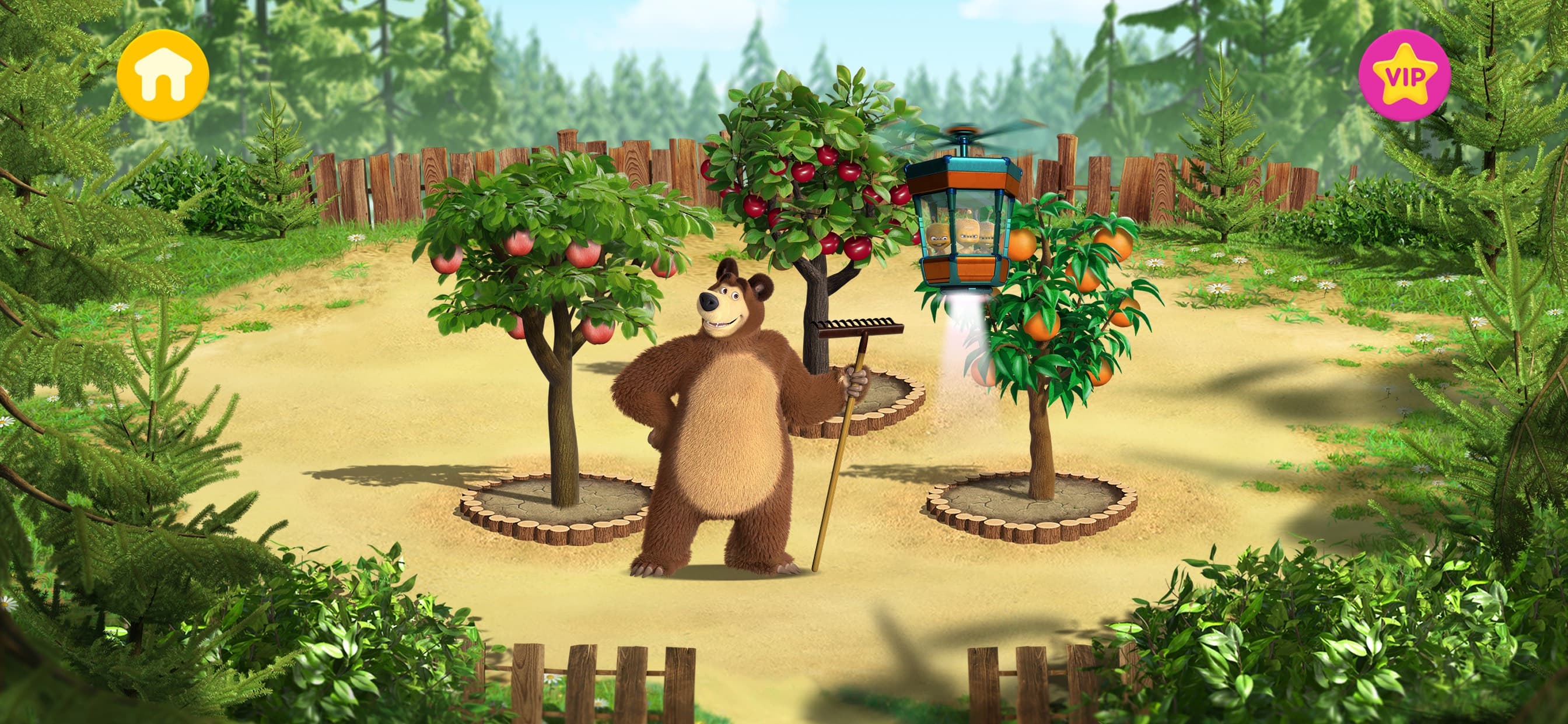 Masha and the Bear: Easy Farm screenshot 8 - screenshot