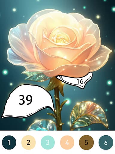 Gown Color by Number Book screenshot 14 - screenshot