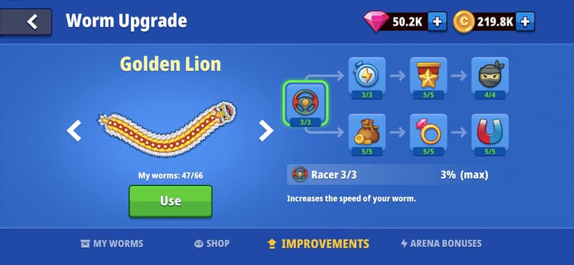Worm Hunt: slither snake arena screenshot 3 - screenshot