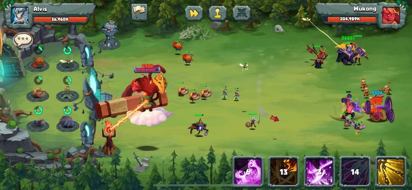 AFK Monster: Summon Legend TD screenshot 4 - screenshot
