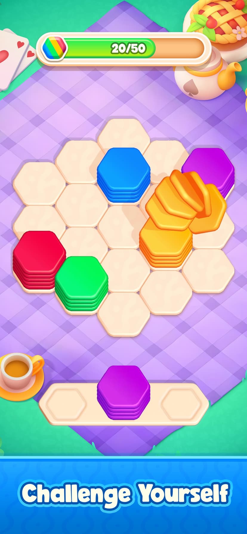 What the Hex! Color Sort screenshot 4 - screenshot