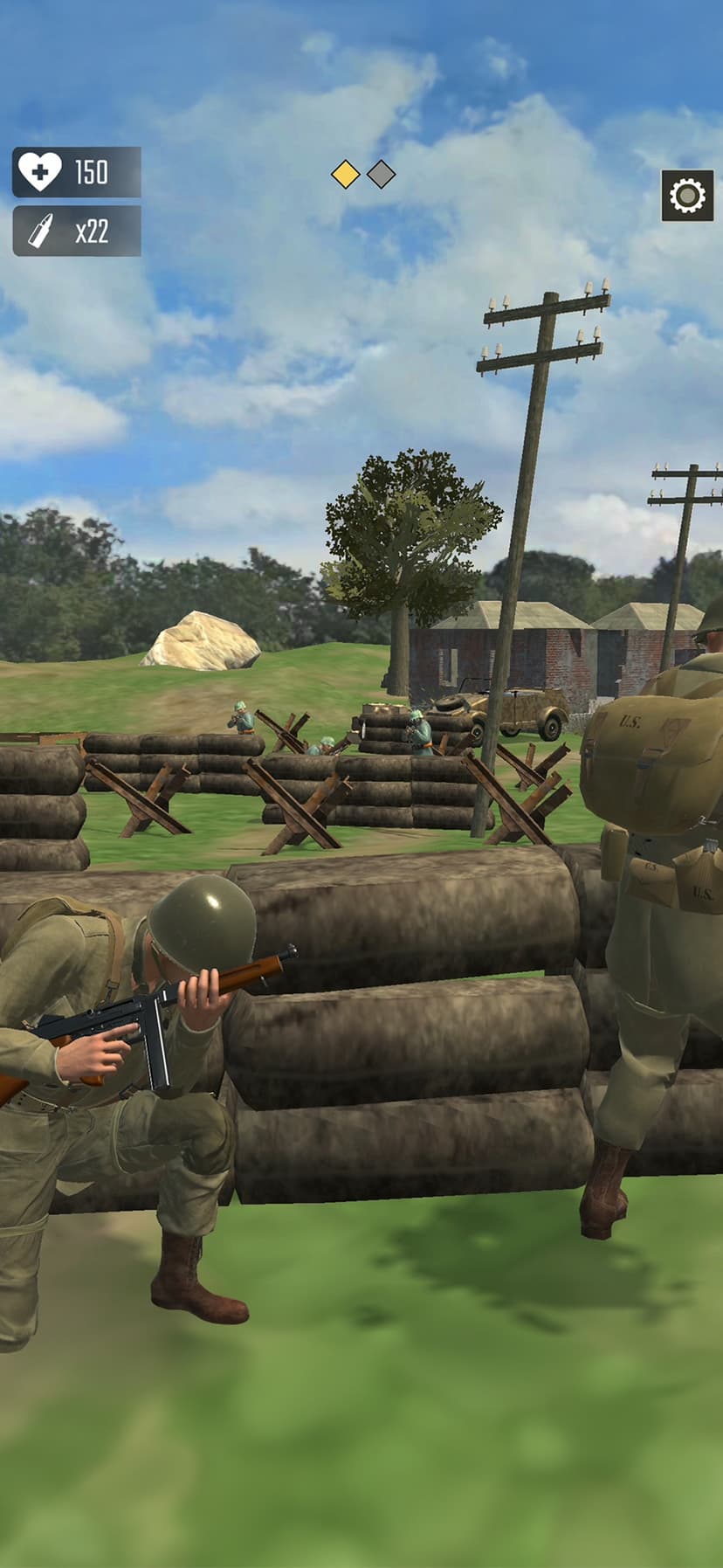 Frontline Heroes: WW2 Warfare screenshot 1 - screenshot