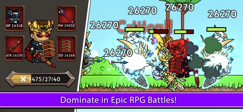 Knight Hero 2 Revenge idle RPG screenshot 7 - screenshot