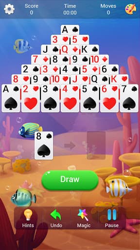 Pyramid Solitaire screenshot 1 - screenshot