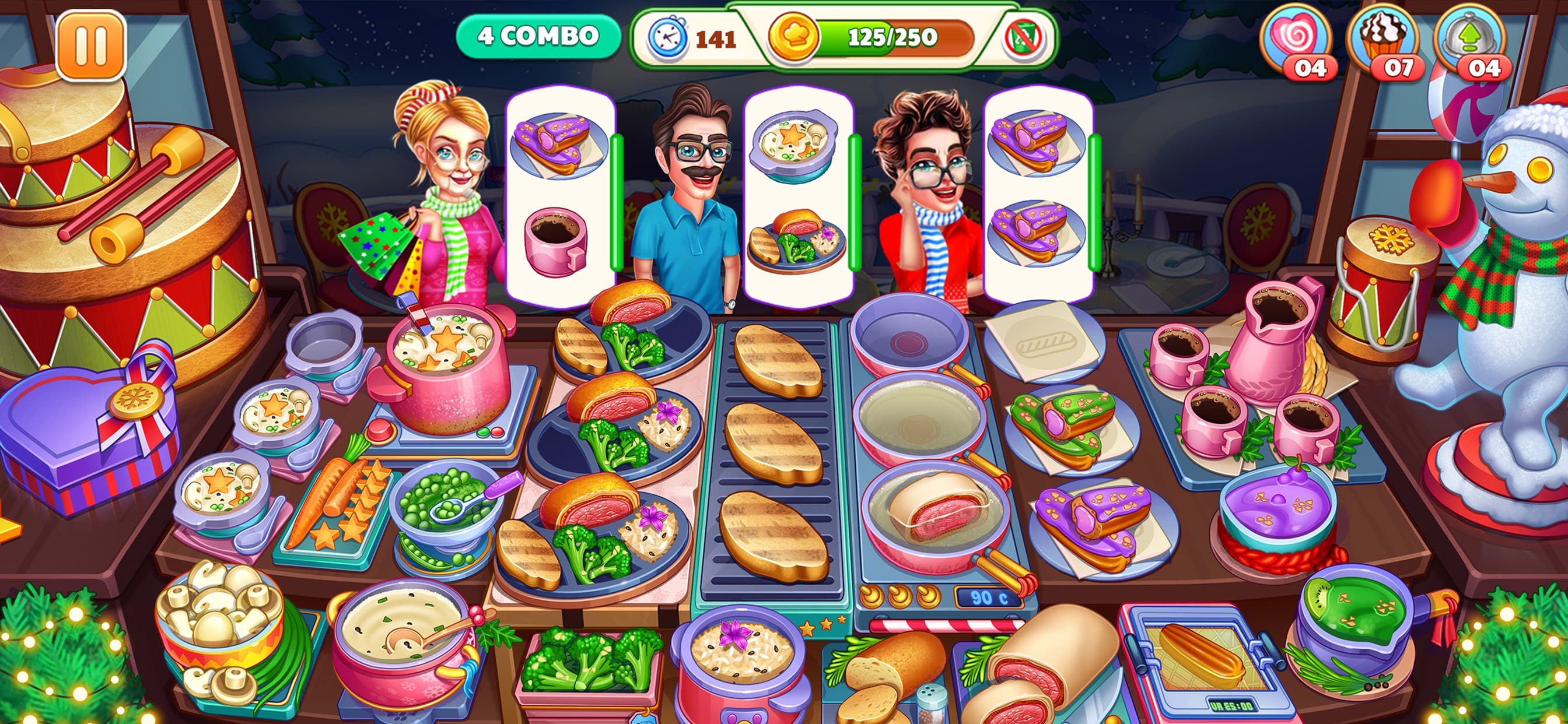 Christmas Cooking - Food Games screenshot 2 - screenshot