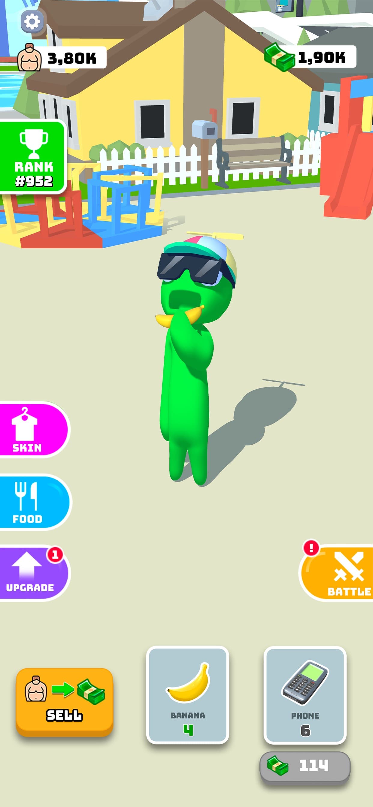 Eating Hero: Clicker Food Game screenshot 1 - screenshot