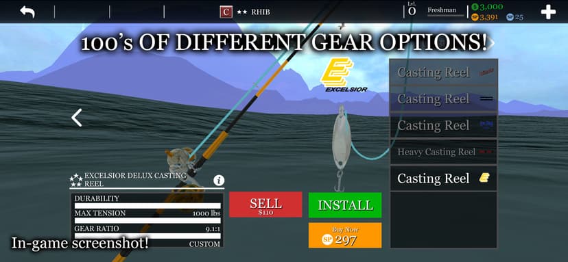 UCaptain Fishing Boat Game screenshot 9 - screenshot
