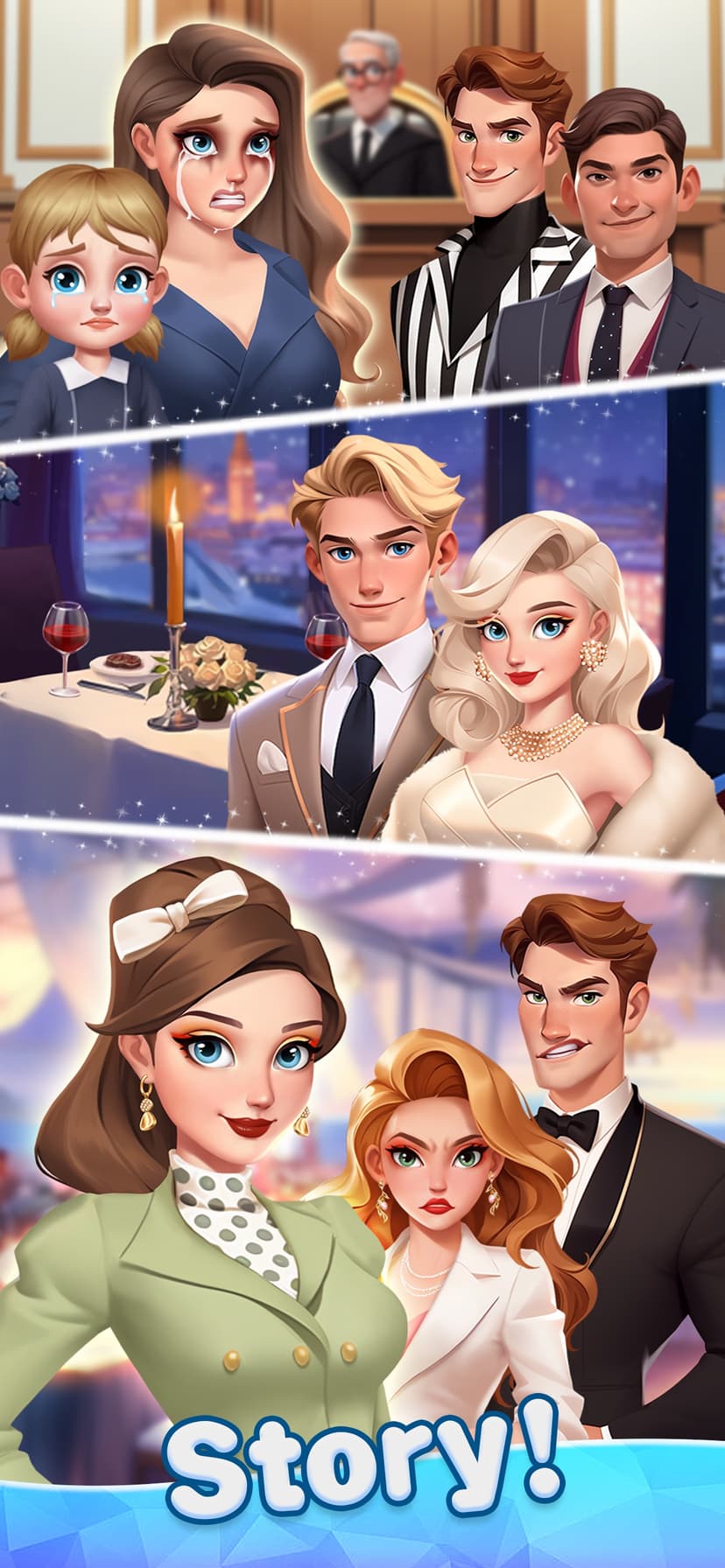 Beauty Tiles: Story & Makeover screenshot 5 - screenshot