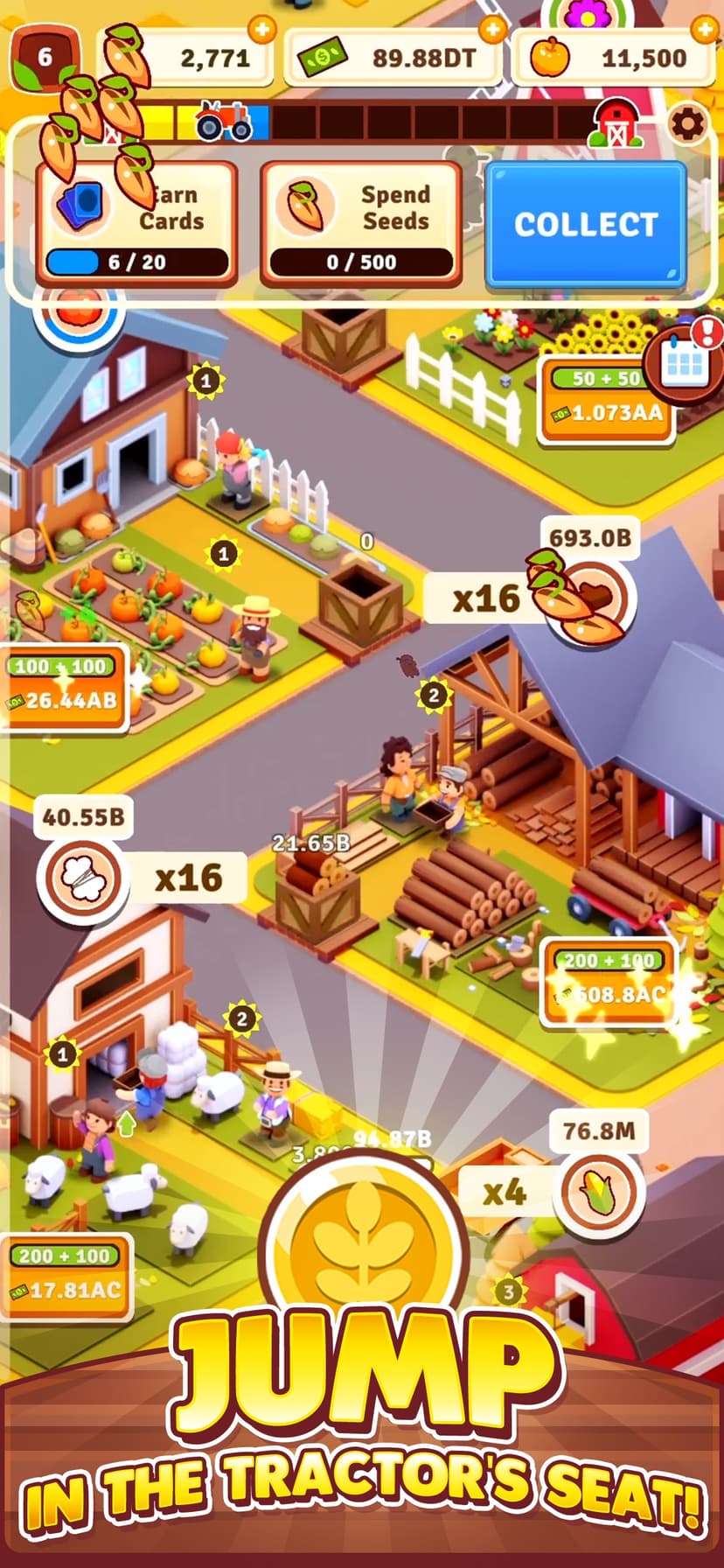 Farm Idle: Moo Tycoon screenshot 1 - screenshot