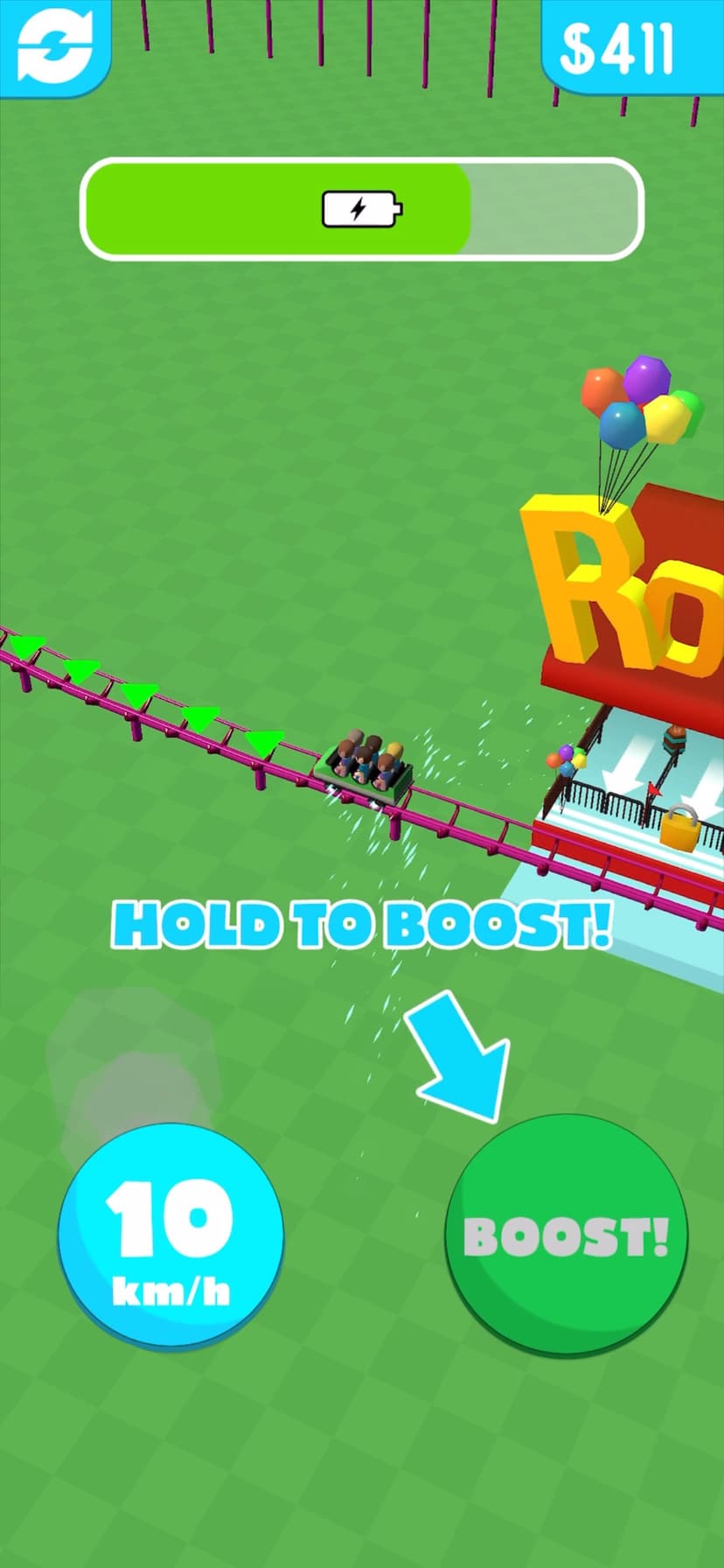 Hyper Roller Coaster screenshot 5 - screenshot