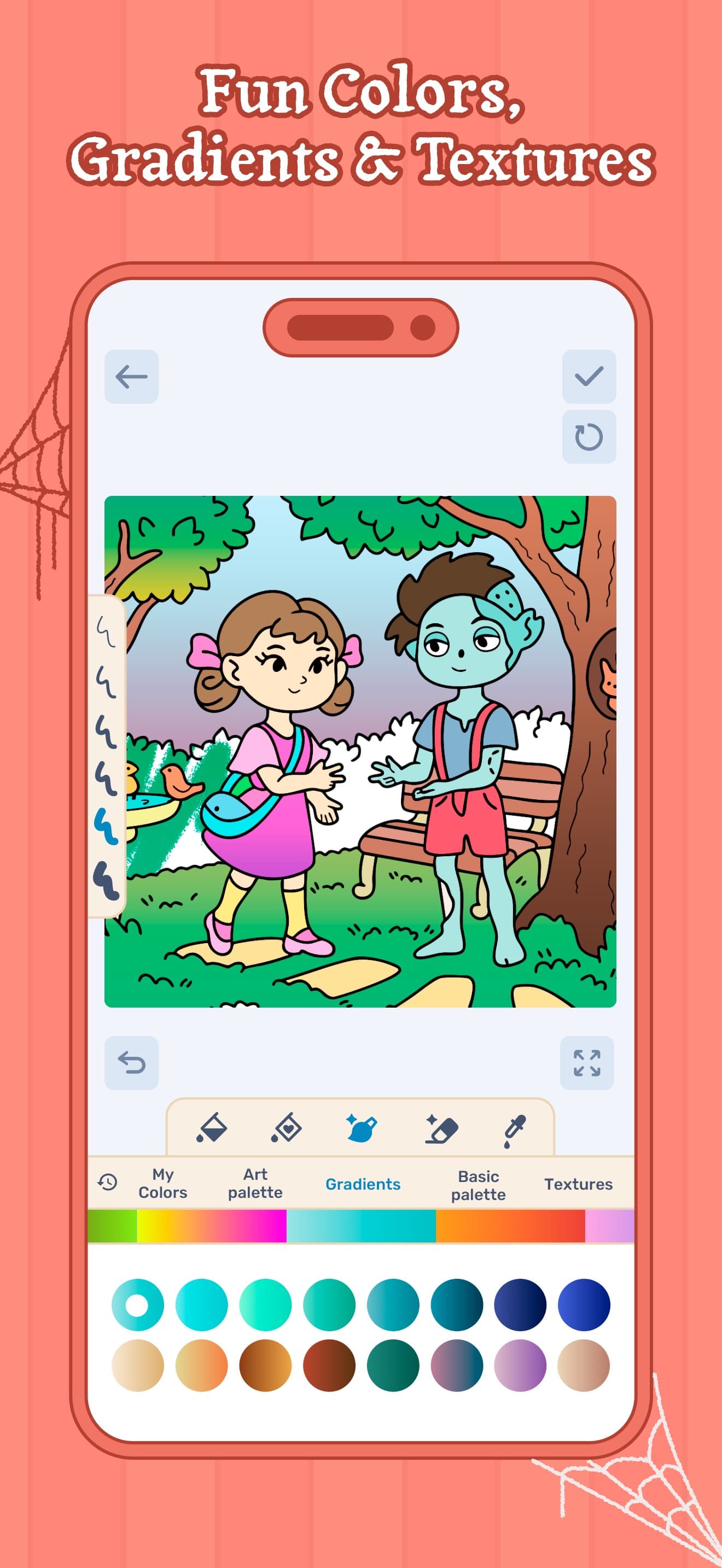 Boo Coloring Book: Cozy Horror screenshot 5 - screenshot