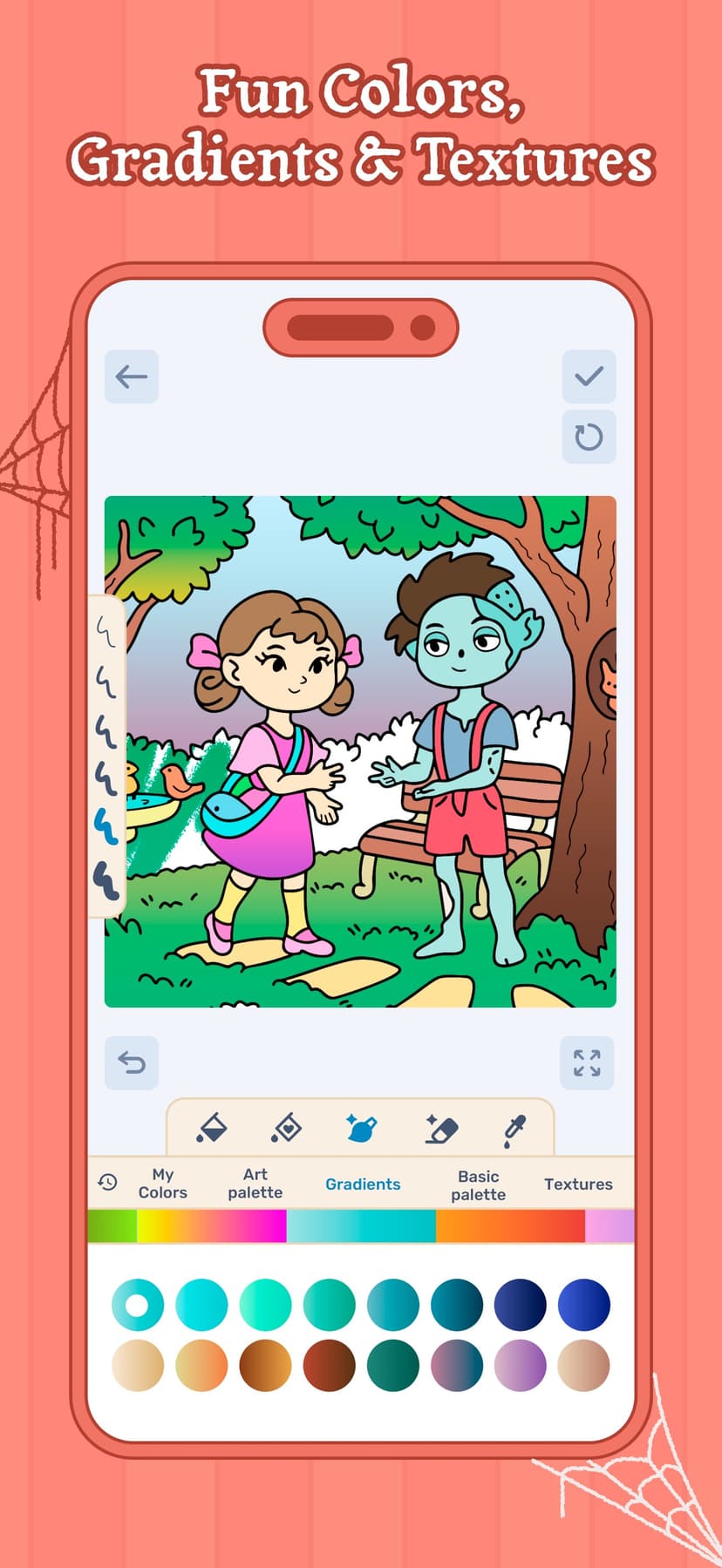 Boo Coloring Book: Cozy Horror screenshot 5 - screenshot