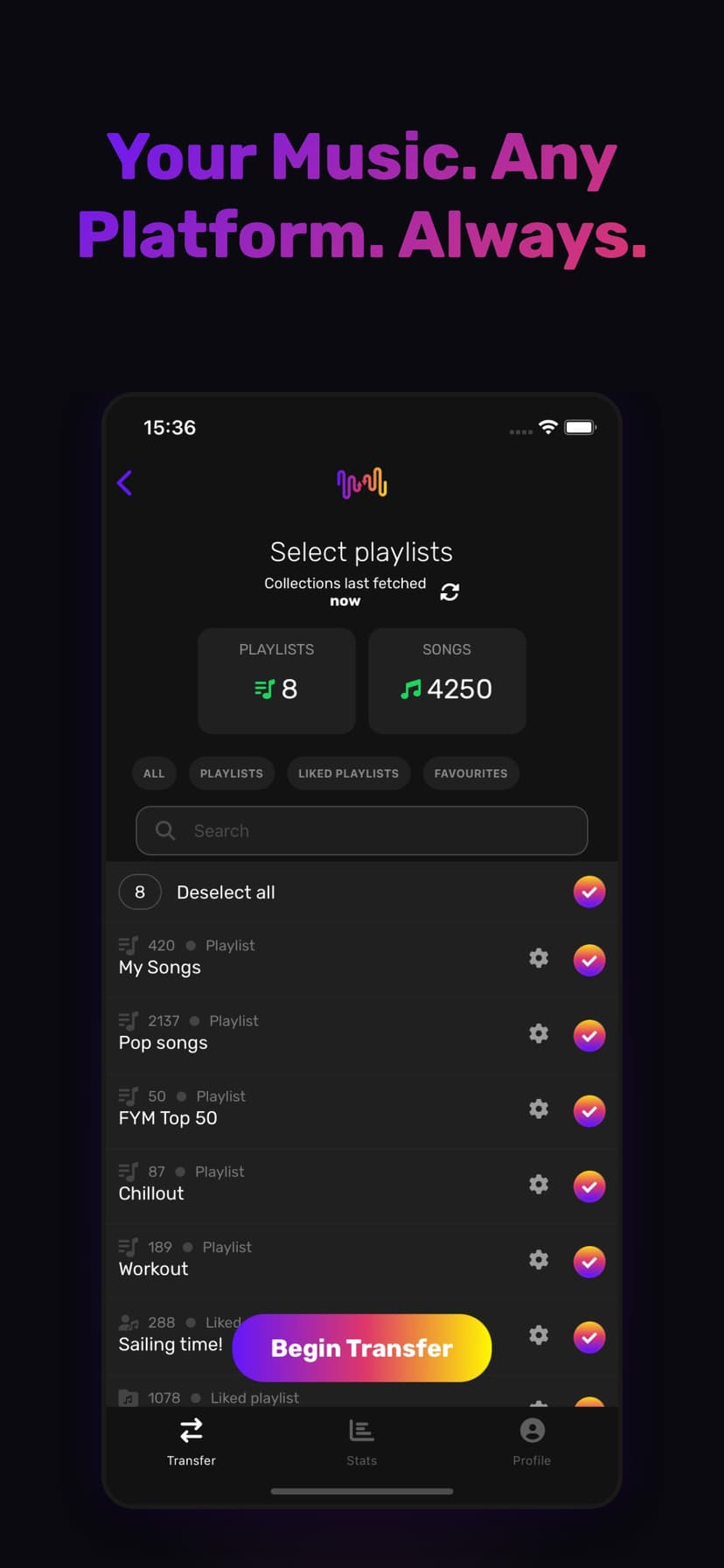 FreeYourMusic screenshot 1 - screenshot