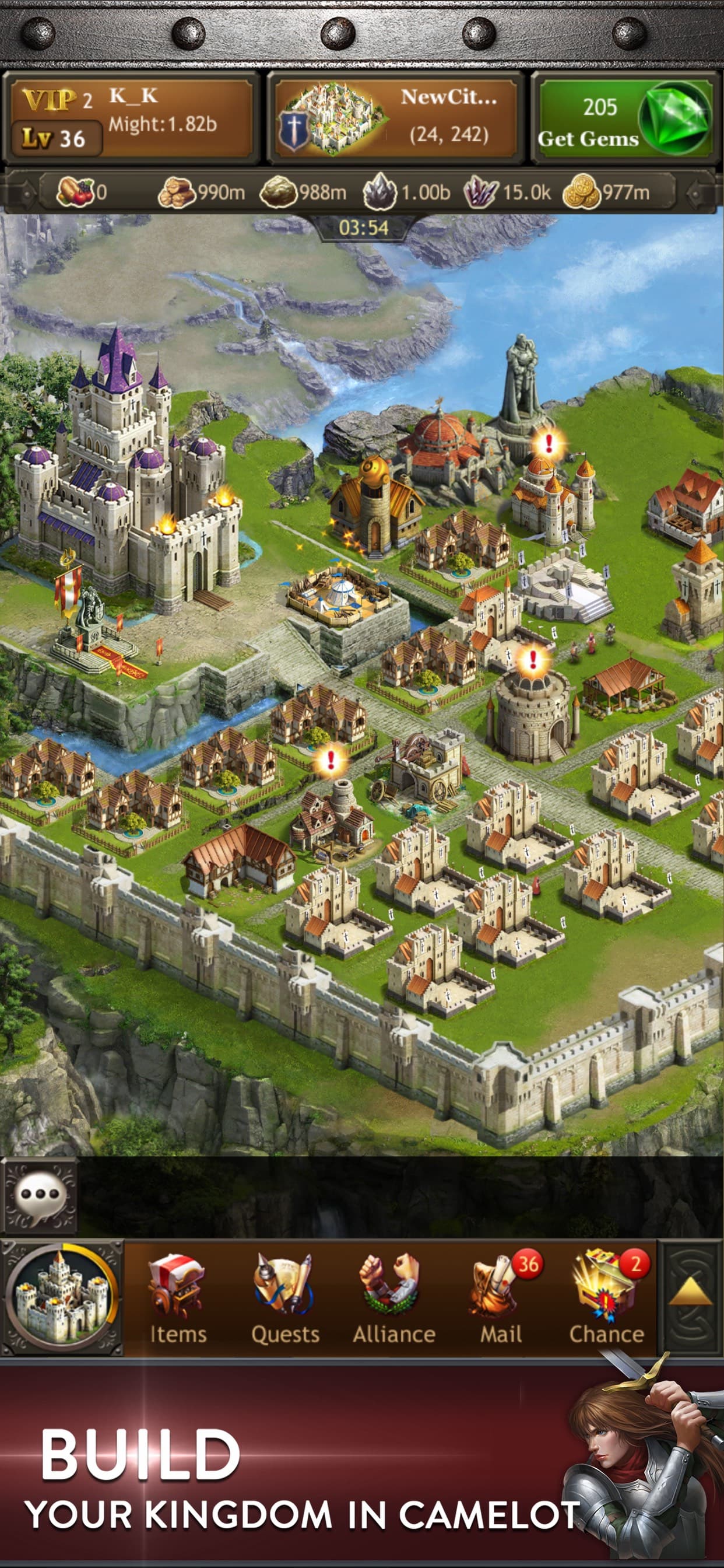 Kingdoms of Camelot: Battle screenshot 2 - screenshot
