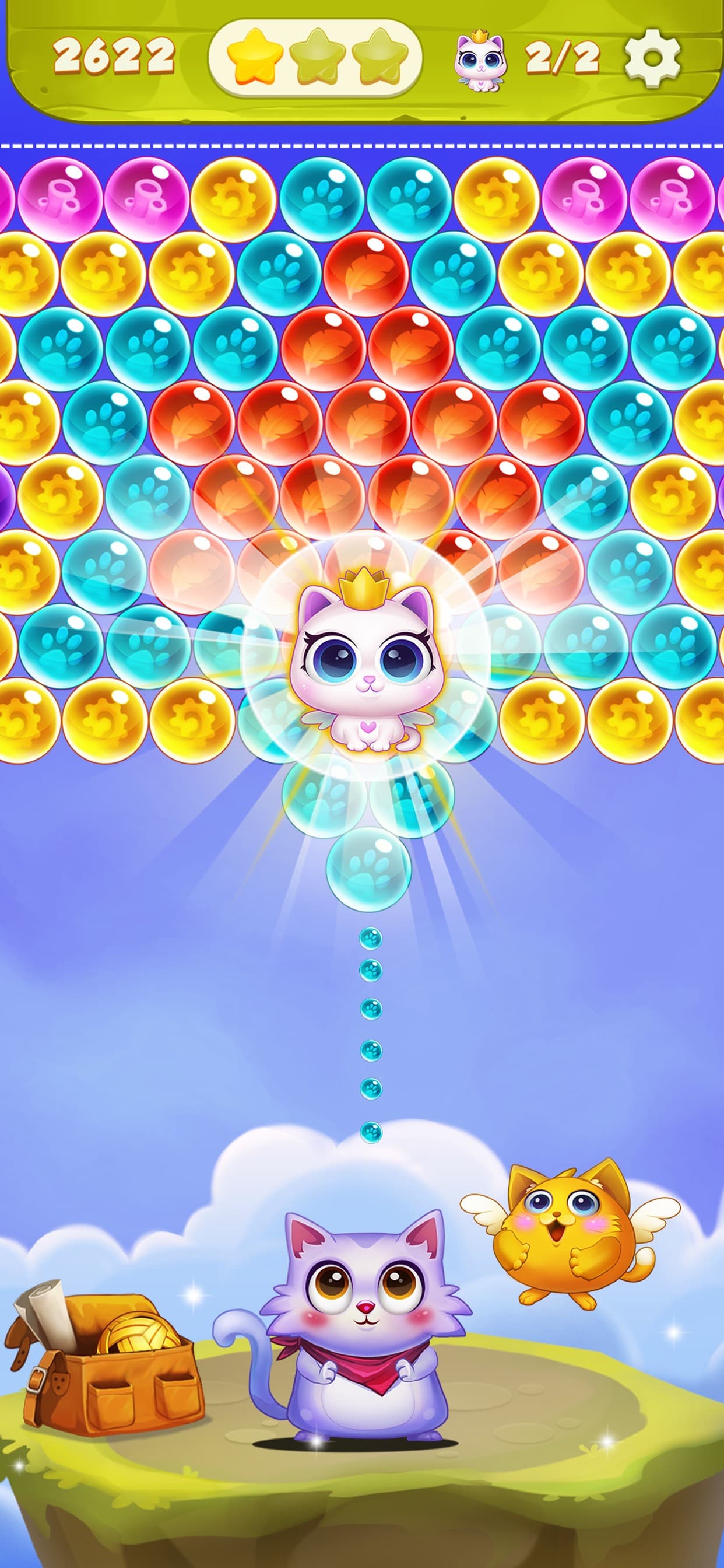 Bubble Shooter: Cat Pop Game screenshot 3 - screenshot