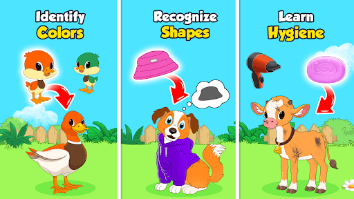 Farm animal games for kids 2-5 screenshot 1 - screenshot