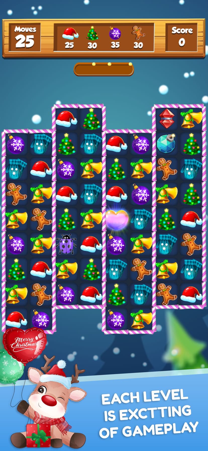 Christmas Match 3 Games screenshot 4 - screenshot