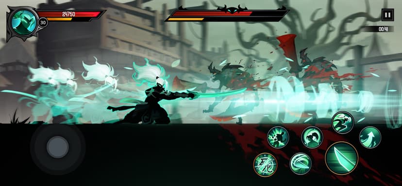 Shadow Knight Ninja Games RPG screenshot 1 - screenshot