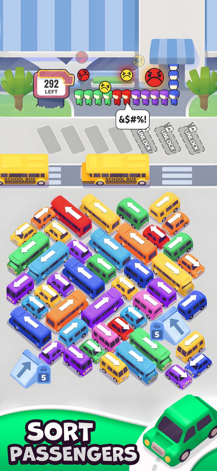 Bus Frenzy - Traffic Jam screenshot 3 - screenshot