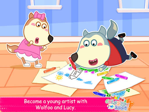 Wolfoo's Coloring Book screenshot 11 - screenshot