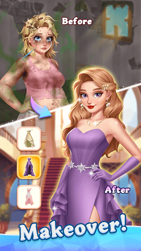 Beauty Tiles: Story & Makeover screenshot 3 - screenshot