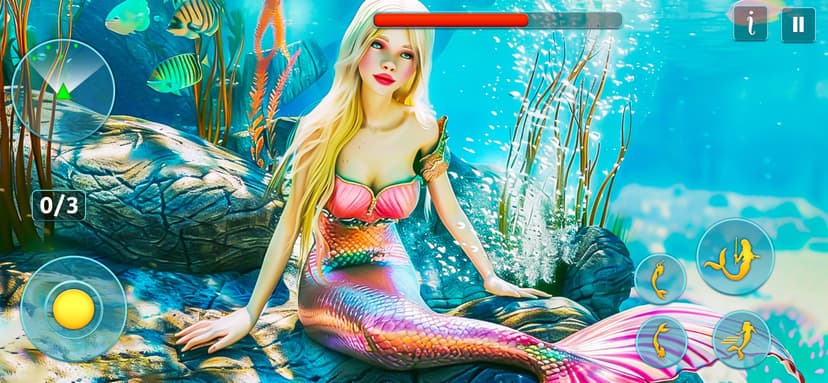 Princess Mermaid Simulator 3D screenshot 6 - screenshot