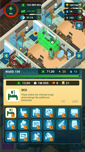 Zombie Hospital - Idle Tycoon screenshot 6 - screenshot