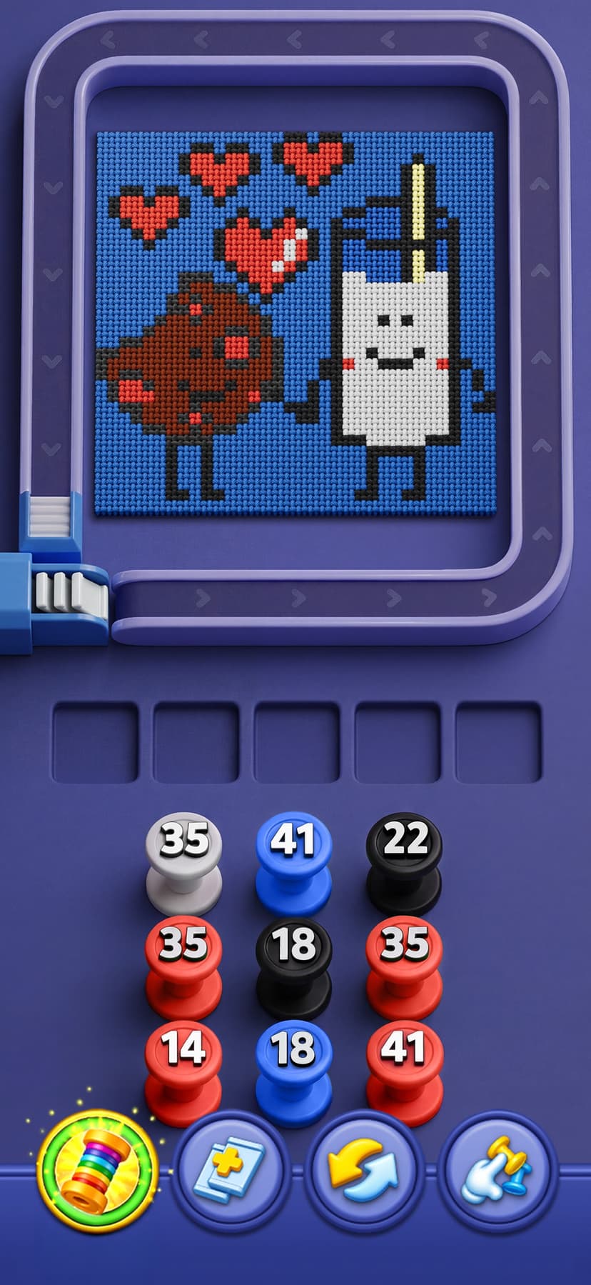 Yarn Loop: Knit Puzzle screenshot 4 - screenshot