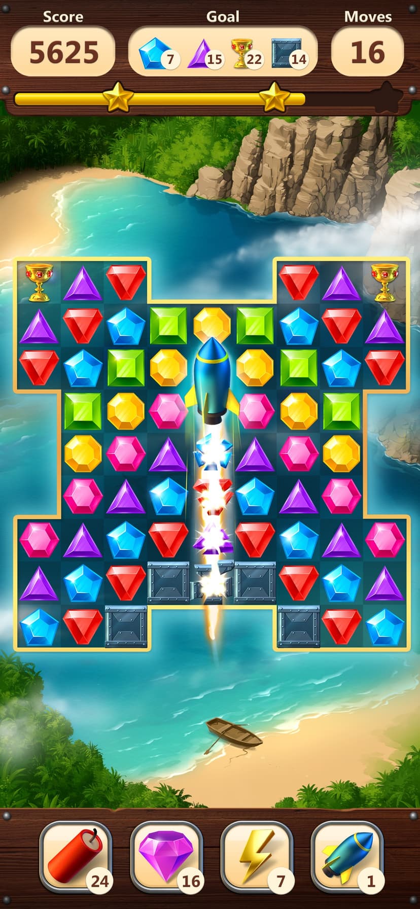 Jewels Planet  - Match 3 Game screenshot 5 - screenshot