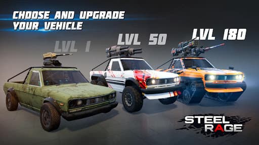 Steel Rage: Mech Cars PvP War screenshot 4 - screenshot