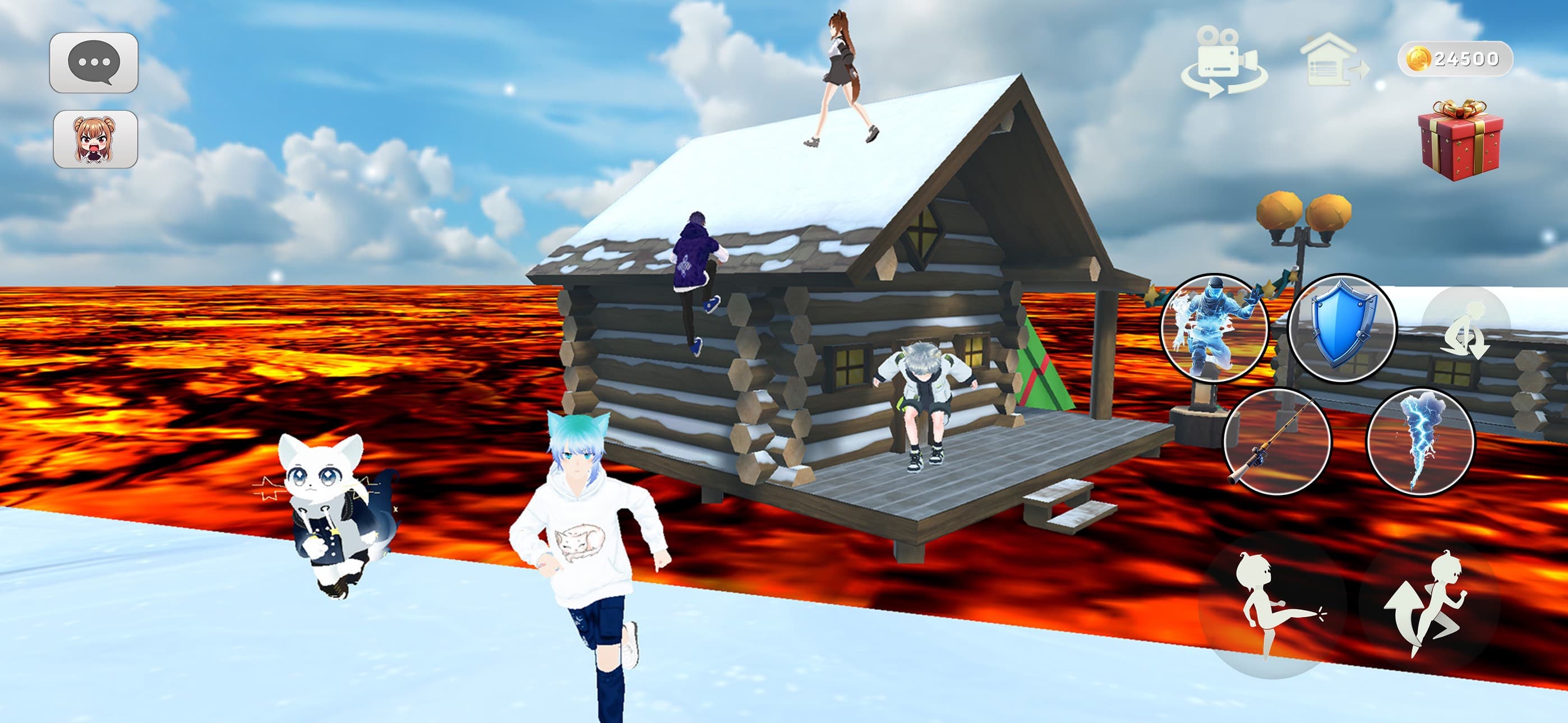 The floor is lava game brawl screenshot 1 - screenshot