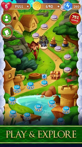 Avalon Jewels Match-3 screenshot 3 - screenshot