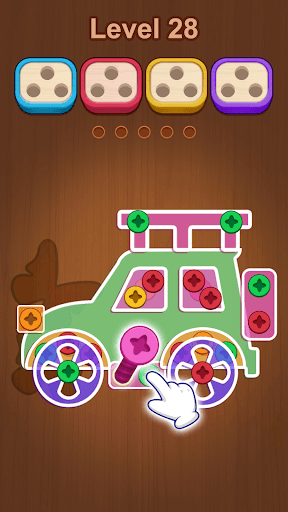 Woodbolt Sort: Nuts & Screws screenshot 3 - screenshot