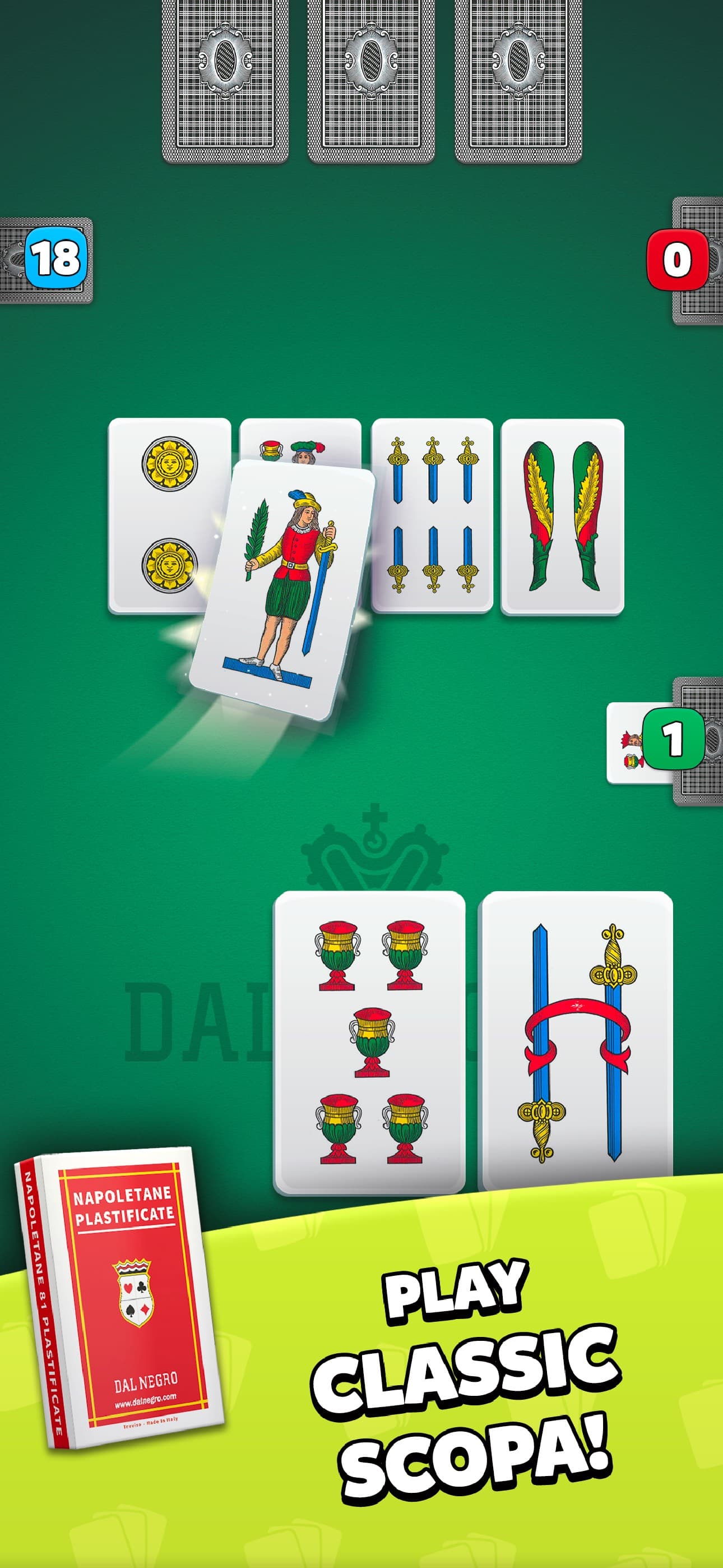 Scopa Dal Negro screenshot 1 - screenshot