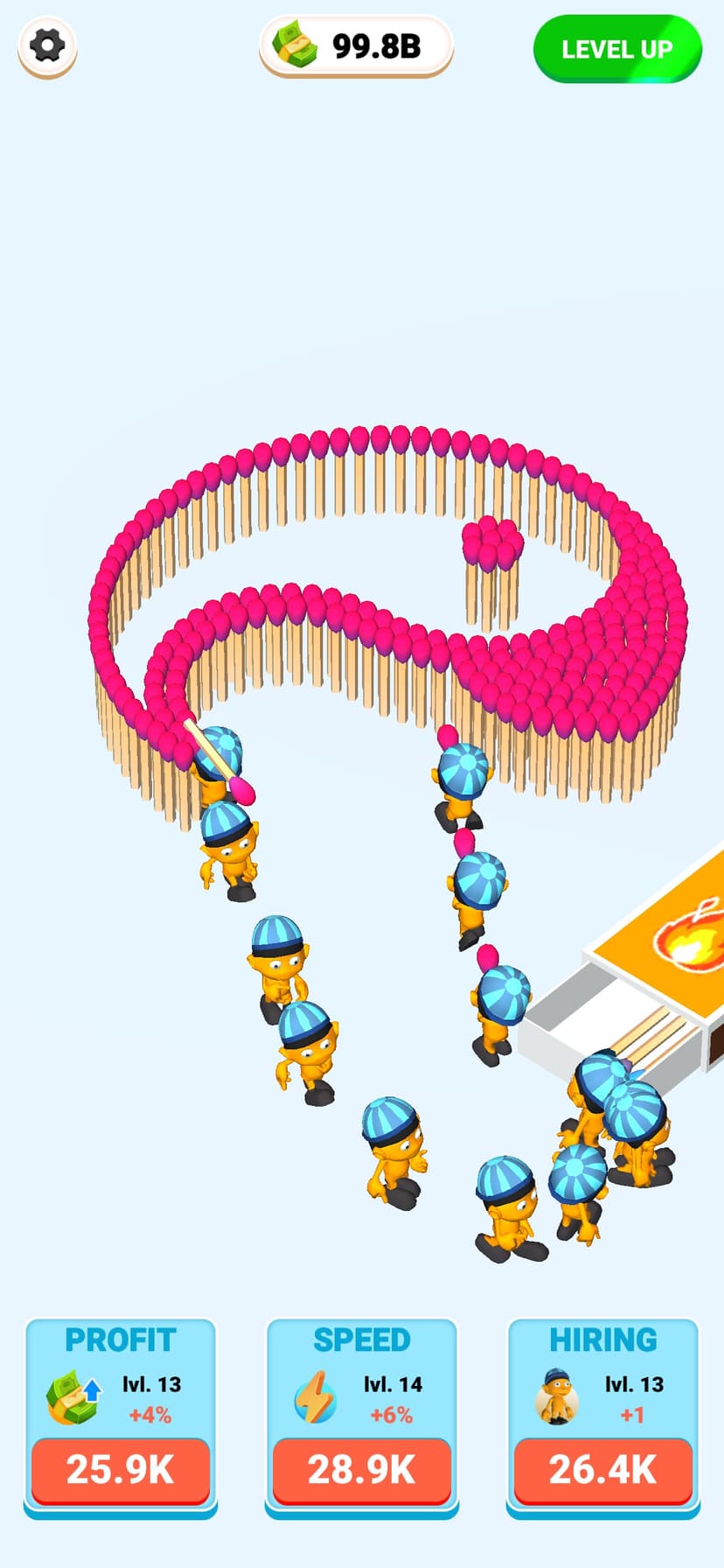 Matches Craft - Idle Game screenshot 1 - screenshot