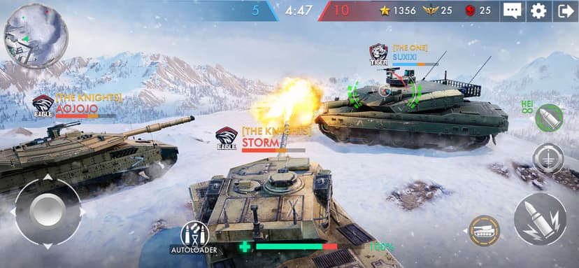 Tank Warfare: PvP Tanks Blitz screenshot 6 - screenshot