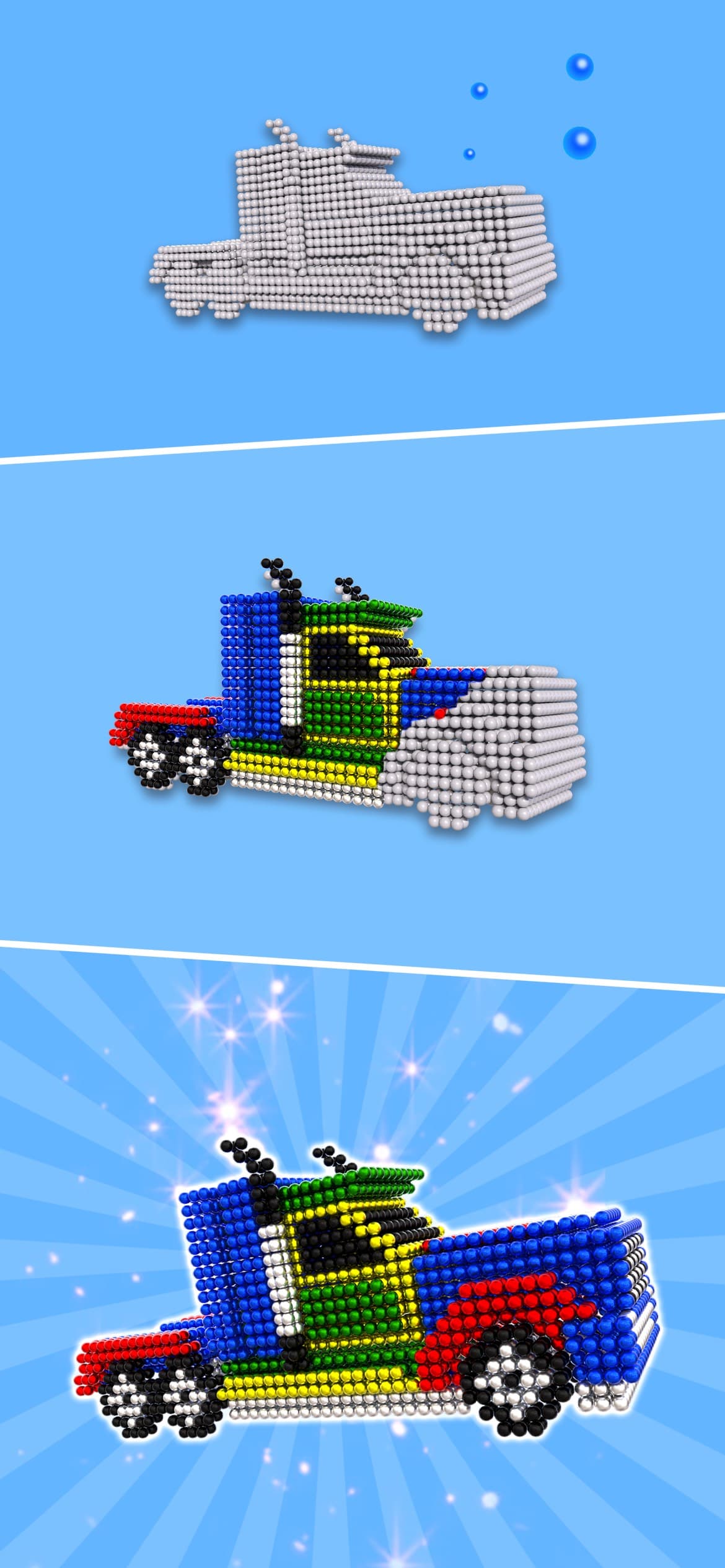 Magnet 3D World: ASMR Build screenshot 6 - screenshot