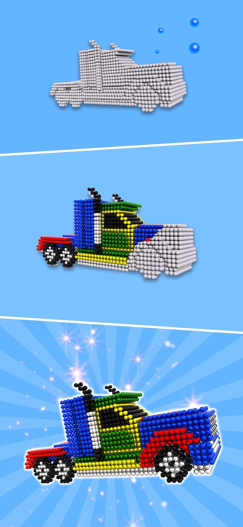Magnet 3D World: ASMR Build screenshot 6 - screenshot
