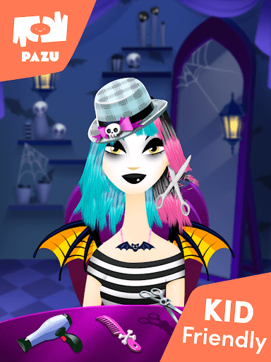 Girls Hair Salon Monsters screenshot 13 - screenshot