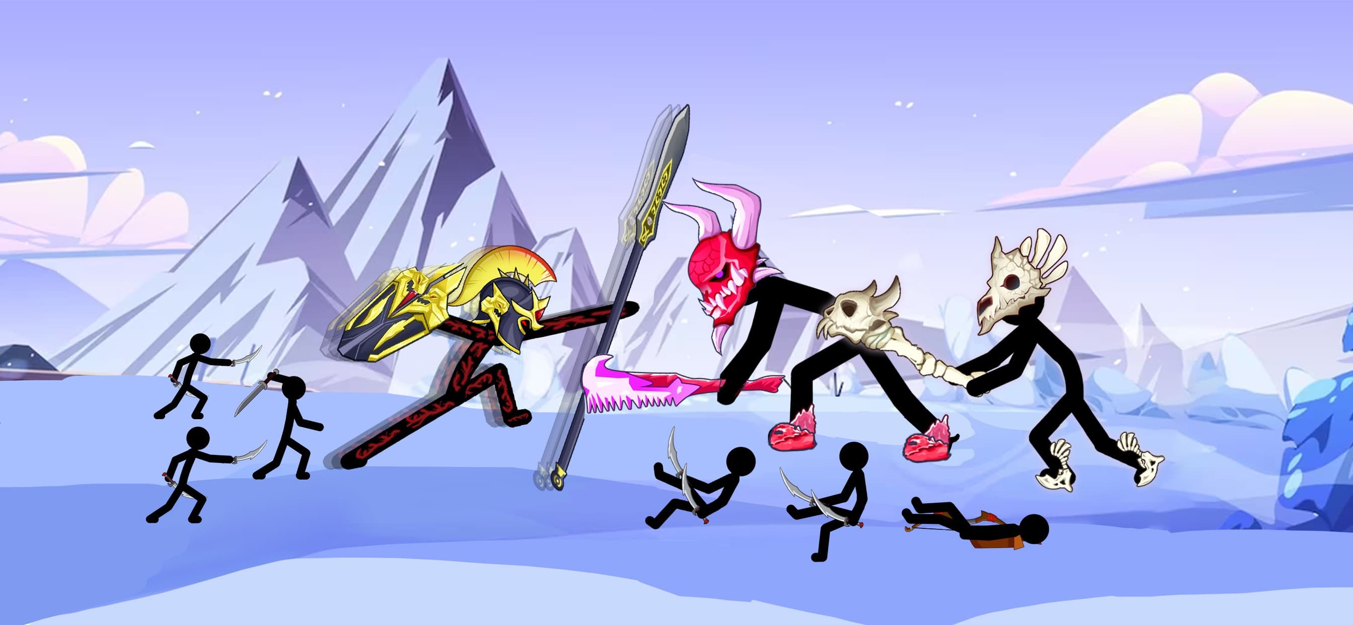 Stick Giant: Army Battle screenshot 1 - screenshot