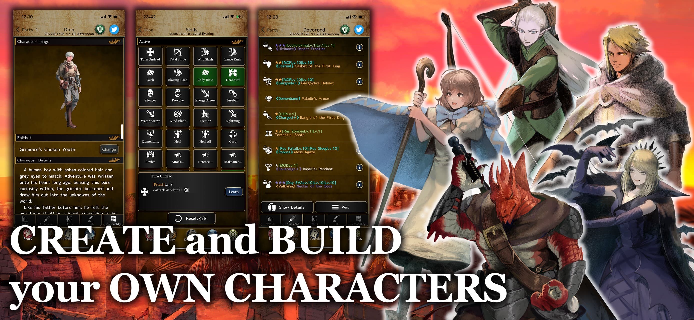 Artesnaut: Fantasy Idle RPG screenshot 3 - screenshot