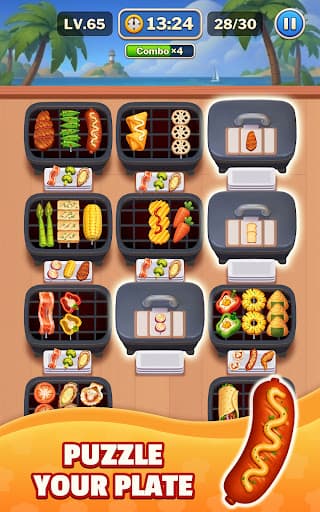 Grill Match - Food Sort Puzzle screenshot 12 - screenshot