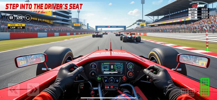 Grand Formula Racing Pro screenshot 1 - screenshot