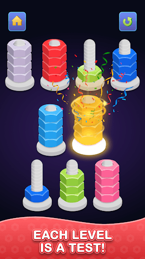 Nuts & Bolts - Color Sort Game screenshot 4 - screenshot