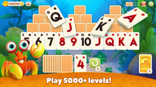 Undersea Solitaire Tripeaks screenshot 1 - screenshot