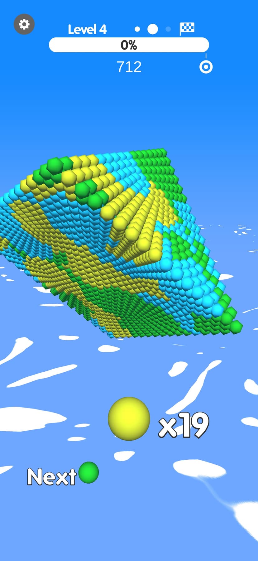 Ball Paint - Color Puzzle 3D screenshot 3 - screenshot